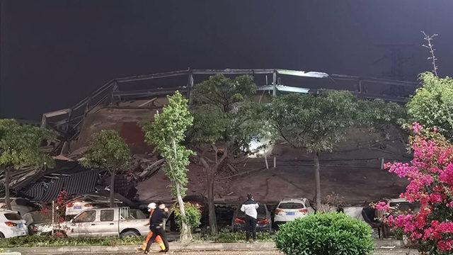 Çin’de Corona Virüsü Hastalarının Kaldığı Otel Çöktü