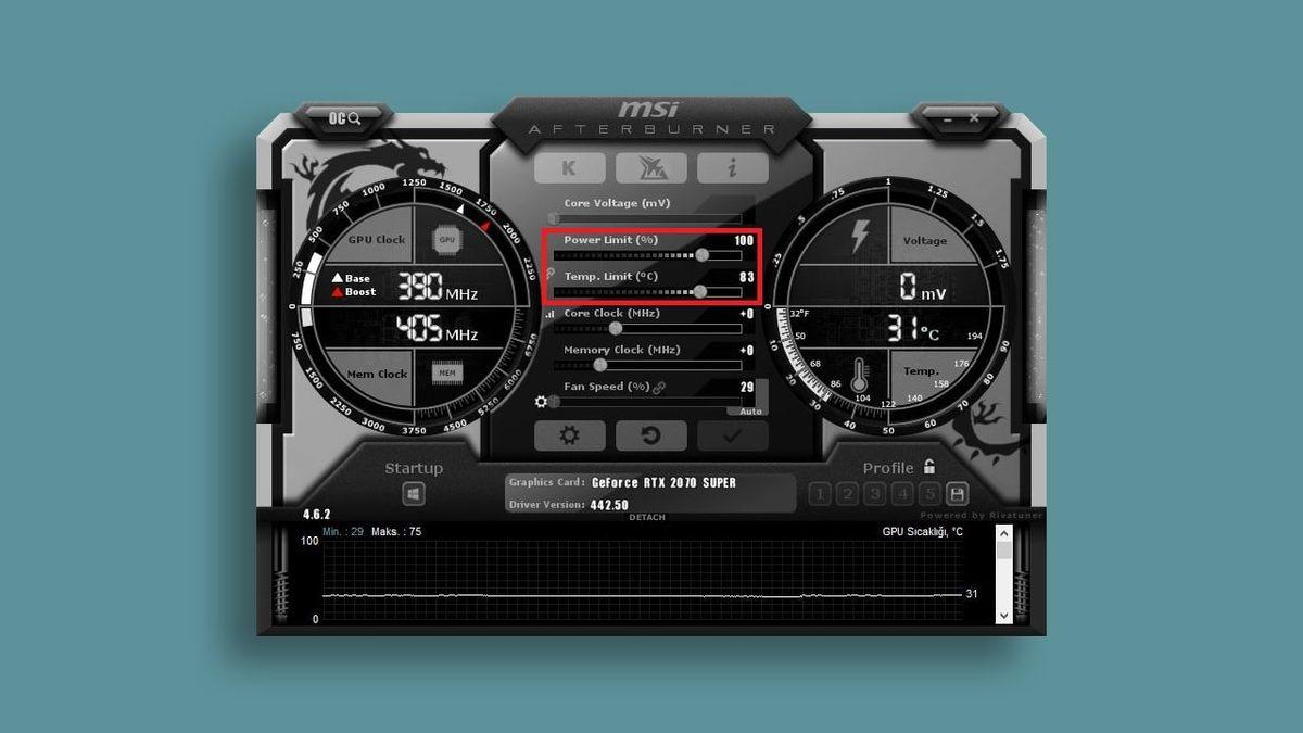 MSI Afterburner Nasıl Kullanılır?