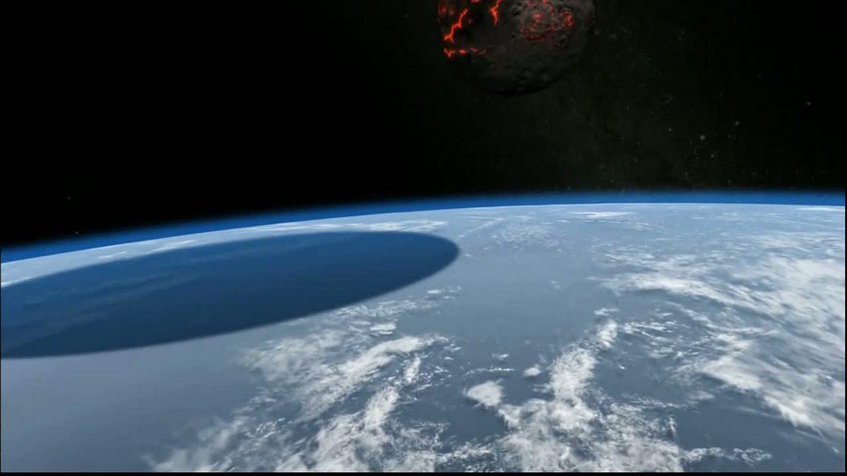 Dünya’ya 500 Kilometre Çapında Bir Göktaşı Çarparsa Ne Olacağını Gösteren Video
