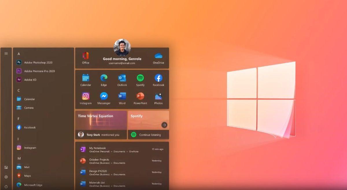 Bir Tasarımcı, ’Keşke Böyle Olsa’ Dedirten Windows 10 Tasarımını Yayınladı (Video)