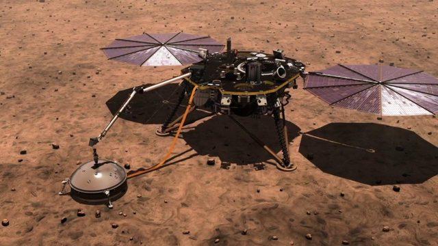 NASA, Keşif Aracı InSight’ın Topladığı Verileri Paylaştı: Güneş, Mars Atmosferini Yok Etti