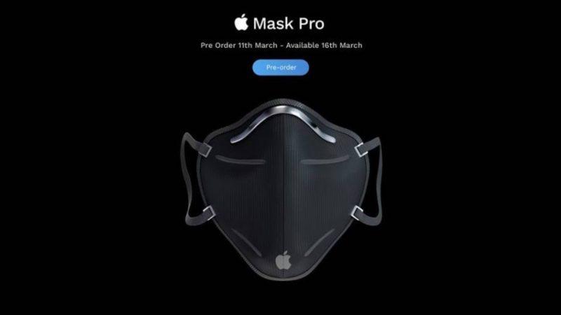Görüp Görebileceğiniz En Havalı Yüz Maskesi ile Tanışın: Apple Mask Pro