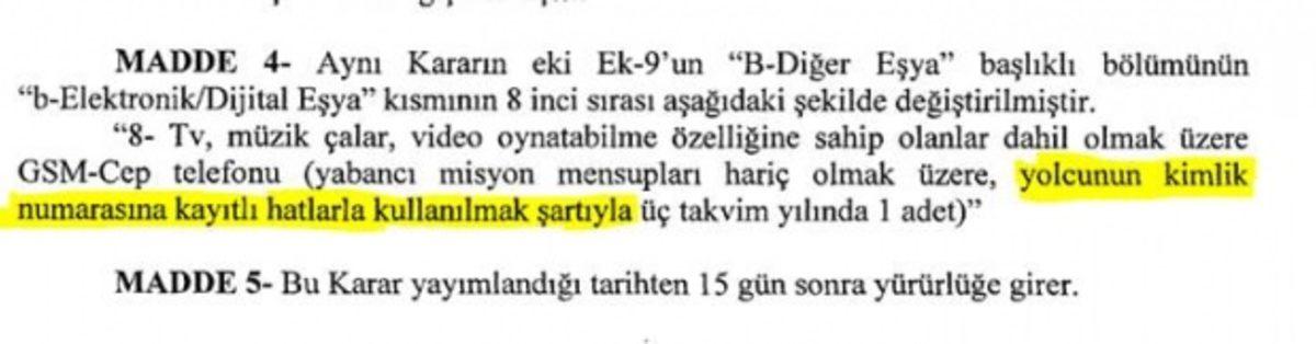Başkasının Pasaportuna Telefon Kaydettirme Dönemi Kapandı