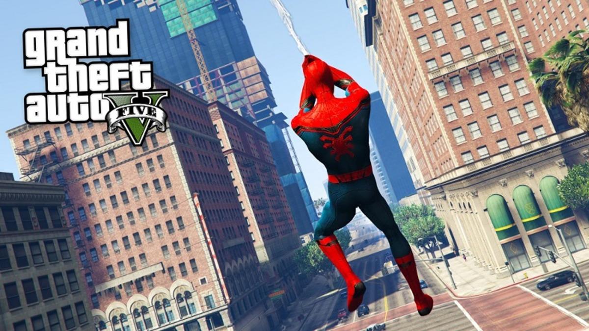 GTA 5’in PlayStation 4 Versiyonu İçin Ücretsiz ’Marvel Spider-Man’ Modu Yayımlandı