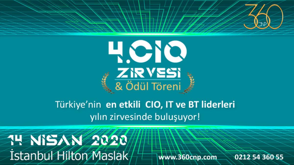 4. 360 CNP CIO Zirvesi, 14 Nisan’da İstanbul’da (Güncelleme)