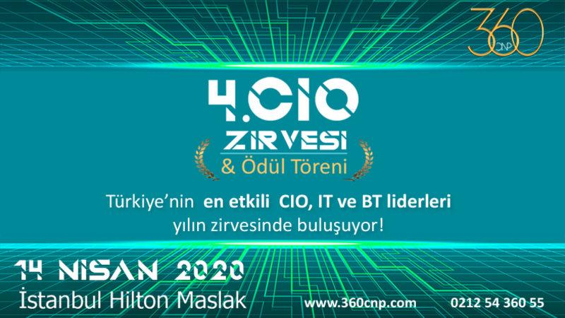 4. 360 CNP CIO Zirvesi, 14 Nisan’da İstanbul’da (Güncelleme)