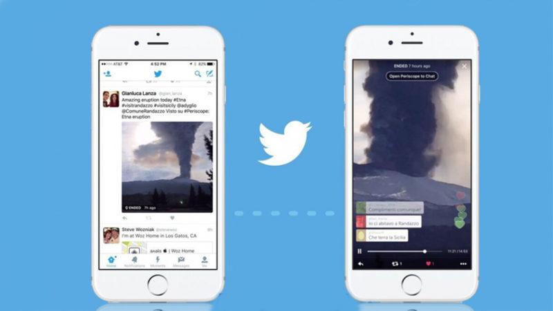 Twitter’ın Canlı Yayın Özelliğine Yenilikler Geliyor