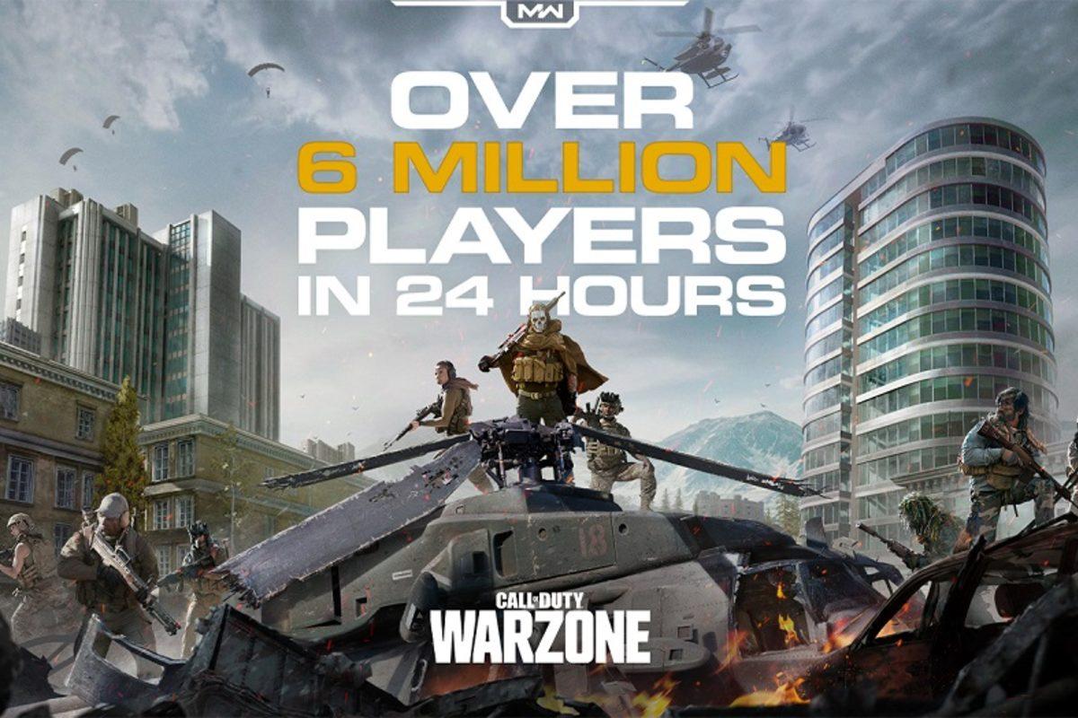Call of Duty: Warzone, İlk 24 Saat İçinde 6 Milyon Oyuncuya Ulaştı