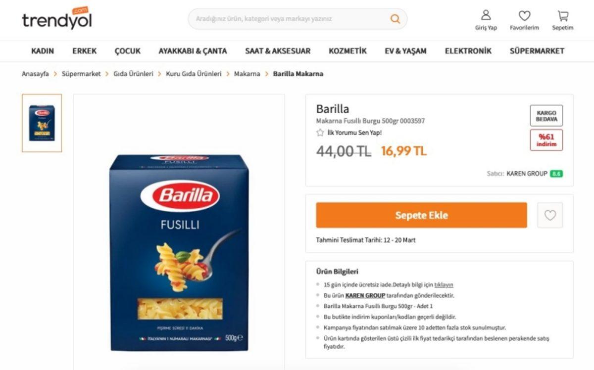 Trendyol’dan Açıklama: Fahiş Fiyatlı 539 Ürüne İşlem Yapıldı