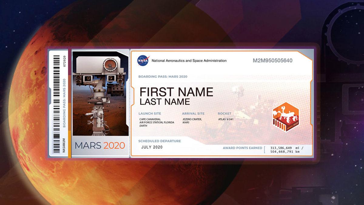 NASA, Mars Görevi İçin Bilet Alan Yolculara Uçuş Puanı Veriyor