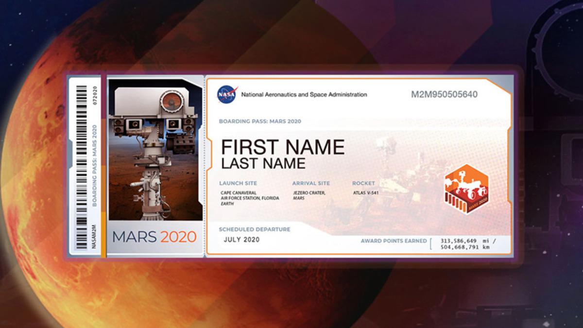NASA, Mars Görevi İçin Bilet Alan Yolculara Uçuş Puanı Veriyor