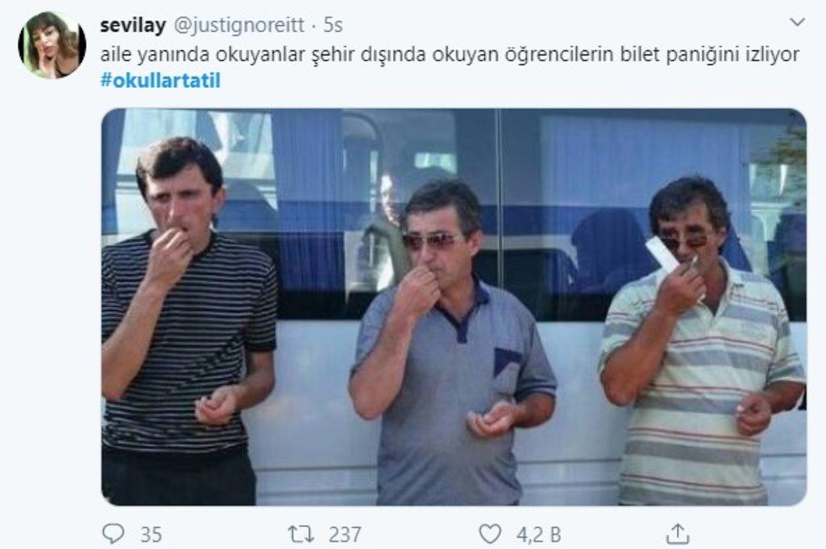 Okulların Tatil Edilmesinin Ardından Twitter’da Yapılan Paylaşımlar
