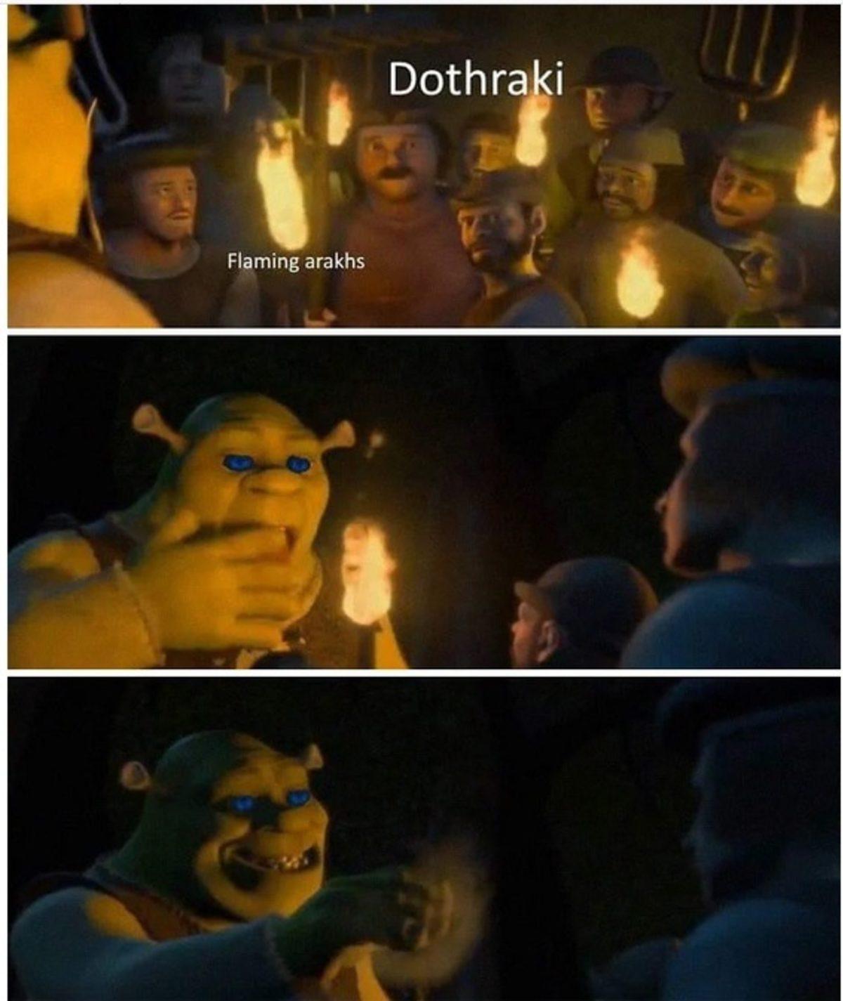 Hık Demiş Burnundan Düşmüş: Game of Thrones ve Shrek Arasındaki 14 Benzerlik