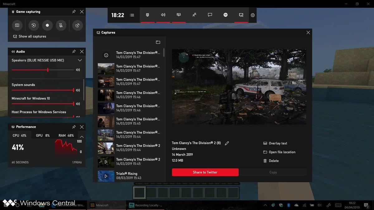 Yenilenen Windows 10 Oyun Çubuğu, Mayıs Güncelleştirmesi ile Kullanıcılara Sunuldu