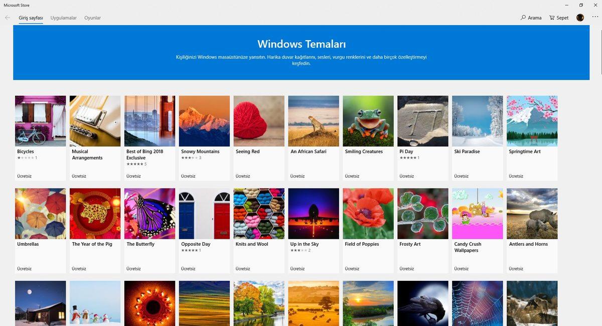 Windows 10’da Farklı Temalar Nasıl Kullanılır?
