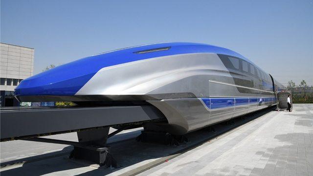 Çin, 600 km/sa Hıza Sahip Manyetik Treninin Prototipini Sergiledi