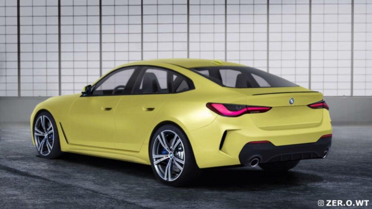 2021 Model BMW 4 Gran Coupe Serisi İçin Tasarım Görselleri Ortaya Çıktı