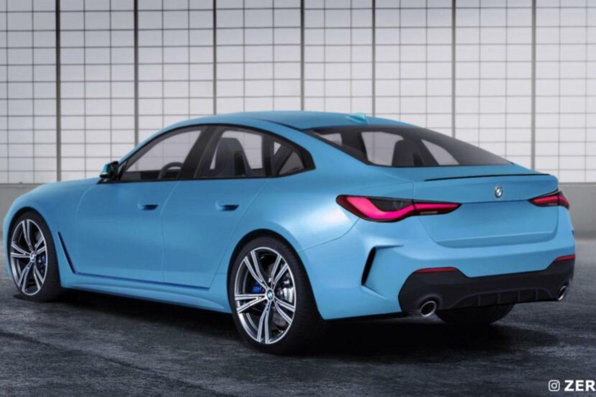 2021 Model BMW 4 Gran Coupe Serisi İçin Tasarım Görselleri Ortaya Çıktı