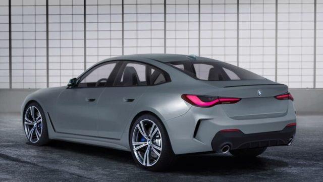 2021 Model BMW 4 Gran Coupe Serisi İçin Tasarım Görselleri Ortaya Çıktı
