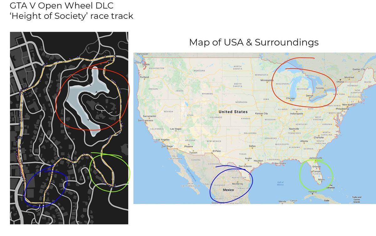 GTA 5’in Son Ek Paketindeki Bir Yarış Pisti, GTA 6’nın Haritasını Gösteriyor Olabilir