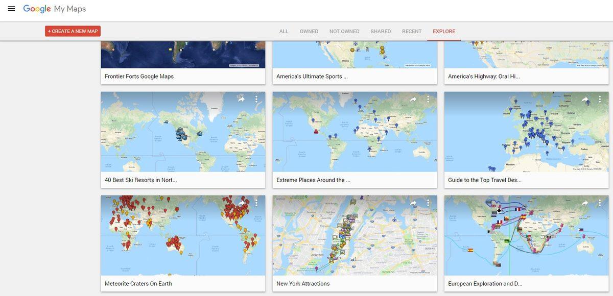 Kendi Haritalarınızı Oluşturabileceğiniz Google Hizmeti: My Maps