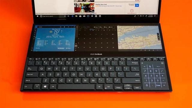 4K Çözünürlüklü İkinci Bir Ekranı Olan Dizüstü Bilgisayar: Asus Zenbook Pro Duo