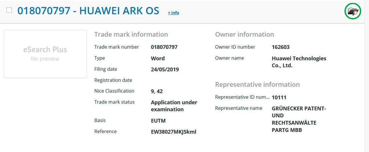 Huawei’ın Yeni İşletim Sistemi İçin Aldığı Tescil Başvurusu Ortaya Çıktı: Karşınızda Ark OS