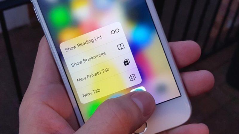 Apple, 3D Touch Özelliğini 2019 iPhone’larından Kaldırıyor