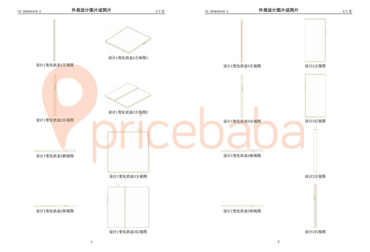 Xiaomi, Kızaklı Kameraya Sahip Bir Katlanabilir Telefon Patenti Aldı