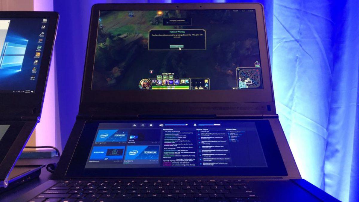 Intel’in Oyuncuları Şimdiden Heyecanlandıran ’Çift Ekranlı’ Dizüstü Bilgisayarı