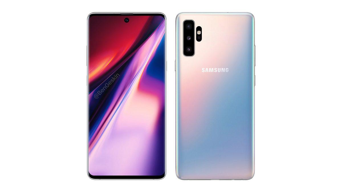 Samsung Galaxy Note10’un P30 Pro Benzeri Tasarımı Ortaya Çıktı
