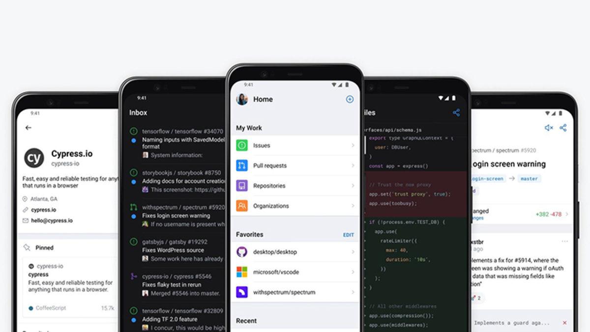 GitHub’ın Mobil Uygulaması Android ve iOS İçin Yayınlandı