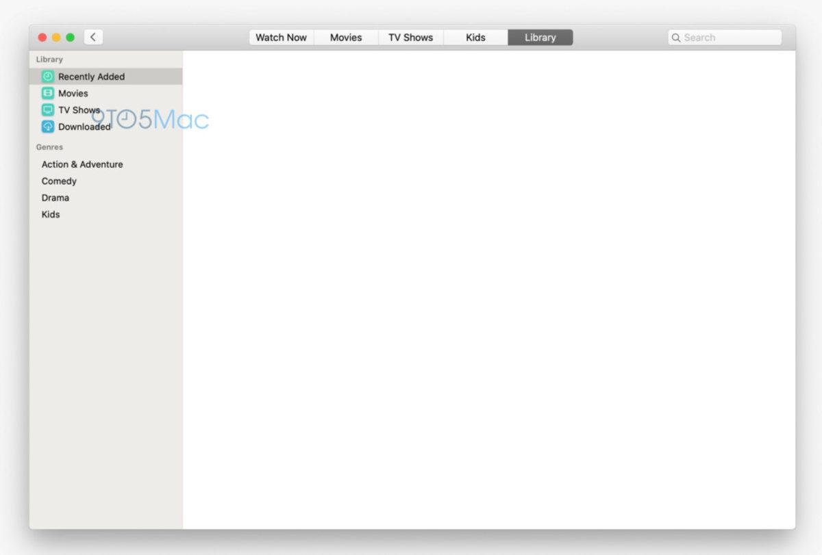 Apple’ın MacOS İçin Geliştirdiği Müzik ve TV Uygulamalarının Görüntüleri Ortaya Çıktı