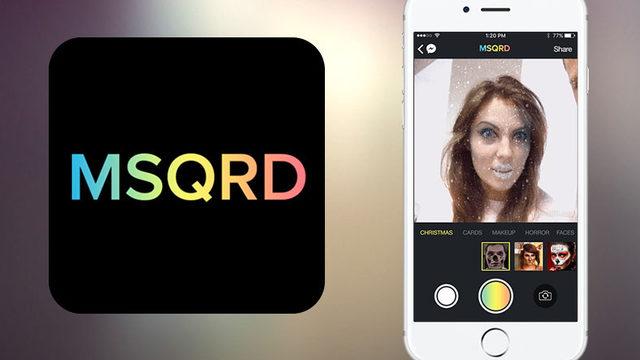 Facebook’un Yüz Filtresi Uygulaması MSQRD, 13 Nisan’da Kapanıyor