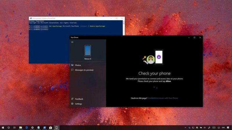 Windows 10 Önizlemesi, Telefonunuz Uygulaması İçin Pek Çok Yenilik Getiriyor