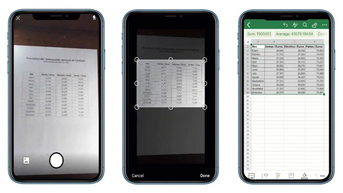 Microsoft, Excel’in iOS Sürümüne ’Resimden Veri Ekle’ Özelliği Getirdi