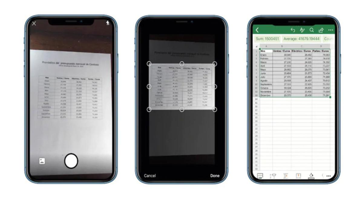 Microsoft, Excel’in iOS Sürümüne ’Resimden Veri Ekle’ Özelliği Getirdi