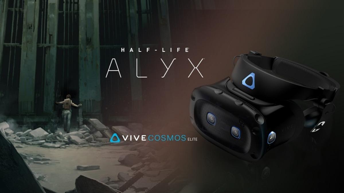 HTC Vive Cosmos Elite, Kutusundan Half-Life: Alyx İle Çıkacak