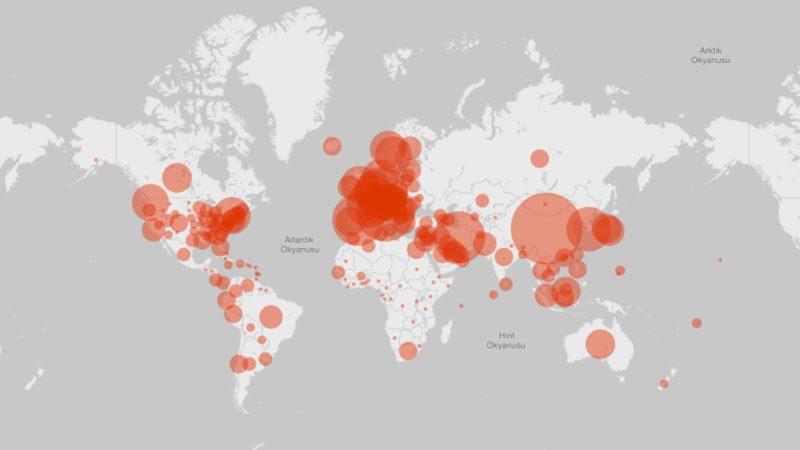 Kritik Eşik Aşıldı: Dünya Çapında COVID-19 Vaka Sayısı 200.000’i Geçti