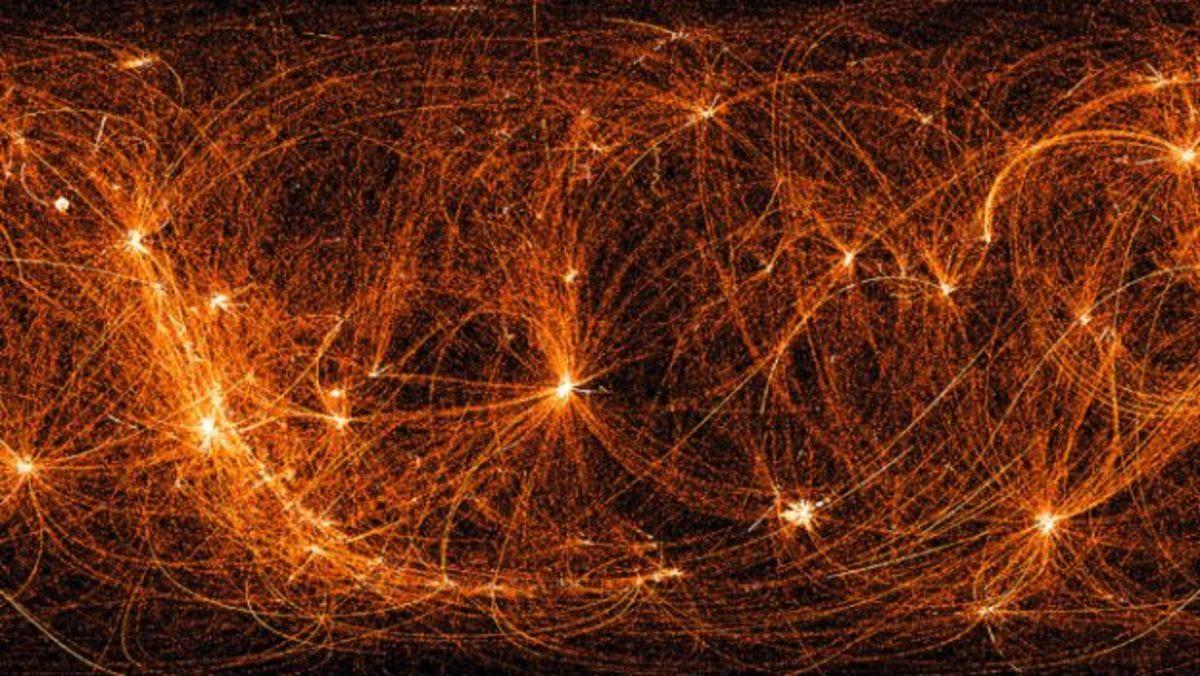 NASA’nın 22 Aylık Gözlemleri Tek Bir Karede Birleştirdiği Muhteşem Fotoğraf