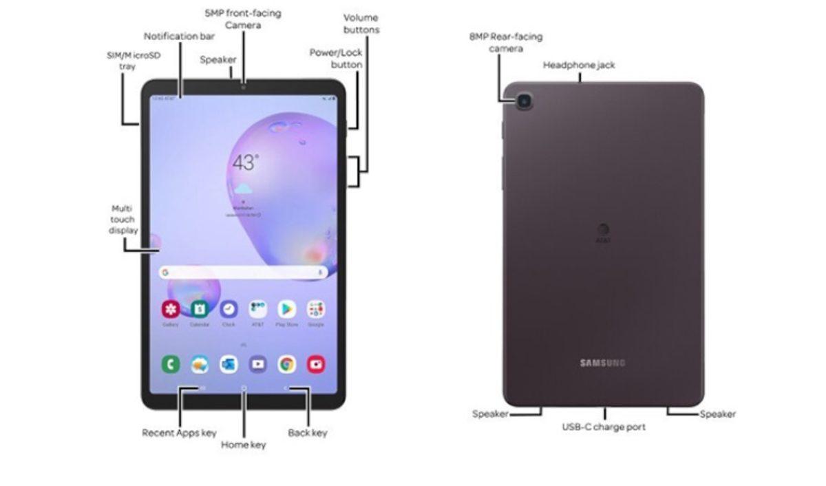 2020 Samsung Galaxy Tab A 8.4’ün Görselleri Ortaya Çıktı