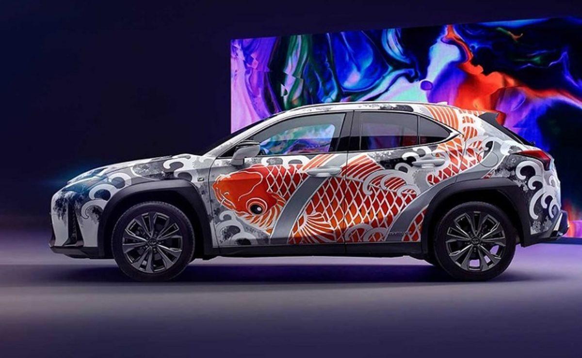 Lexus, Dünyanın İlk Dövmeli Arabasını Tanıttı
