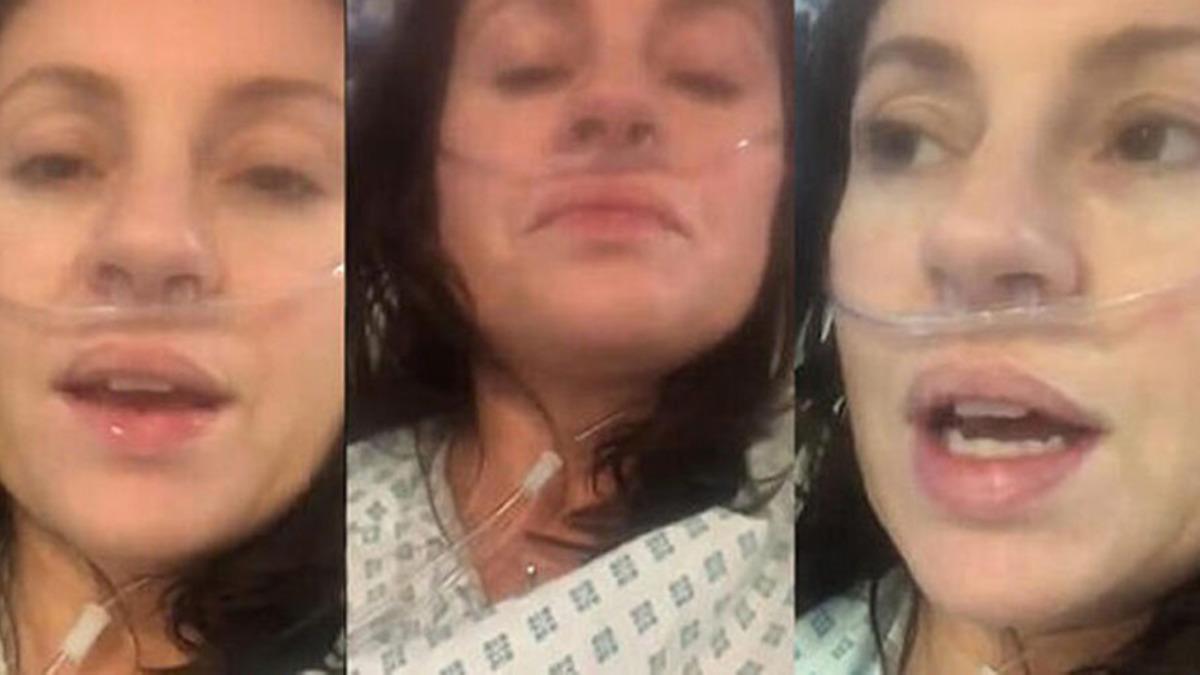 Koronavirüse Yakalanan Bir Kadının Yoğun Bakımdan Paylaştığı Yürek Burkan Video