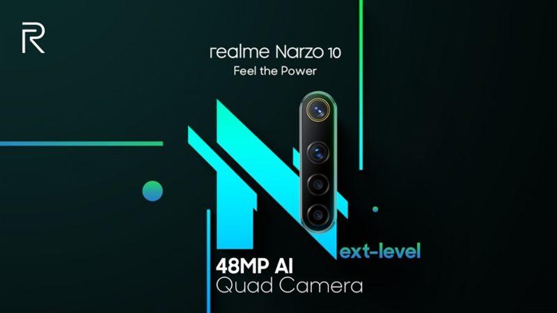 Realme Narzo 10’un 48 MP’lik Kamerayla Geleceği Duyuruldu