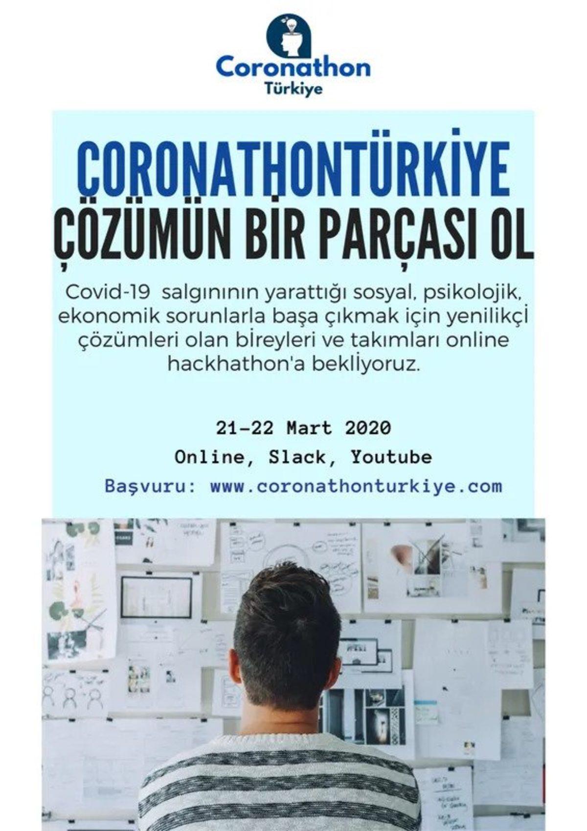Koronavirüse Karşı Online Etkinlik: Coronathon Türkiye