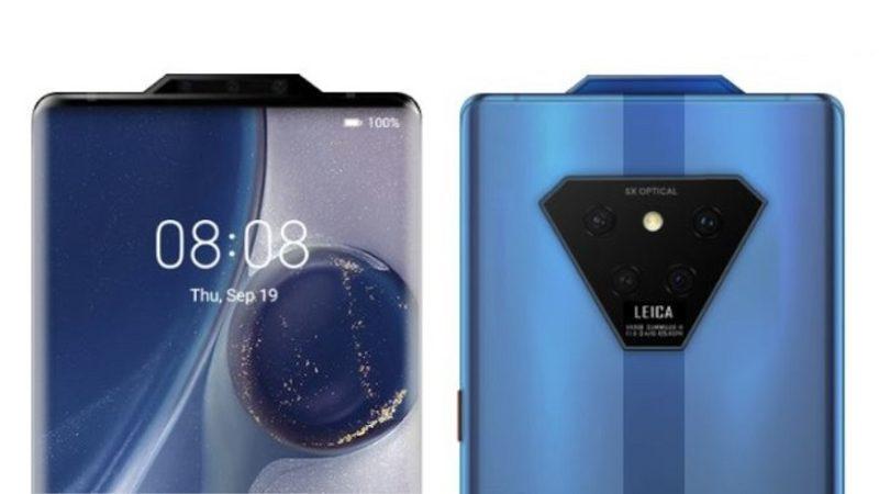 Sıra Dışı Kamera Tasarımlarına Sahip Huawei Mate 40 Pro Konsepti
