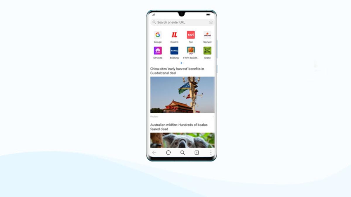 Huawei Browser’a Açılış Sayfası Değiştirme Özelliği Geldi