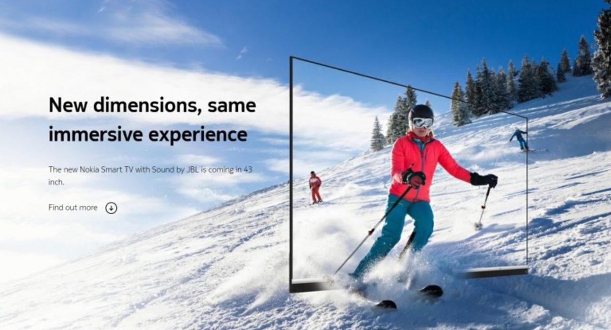 Nokia, JBL Ses Sistemine Sahip 43 İnçlik Yeni Akıllı Televizyonunu Duyurdu
