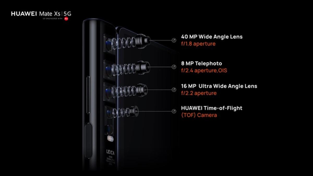 Huawei, İkinci Katlanabilir Telefonu Mate Xs’nin Kamera Özelliklerini Duyurdu