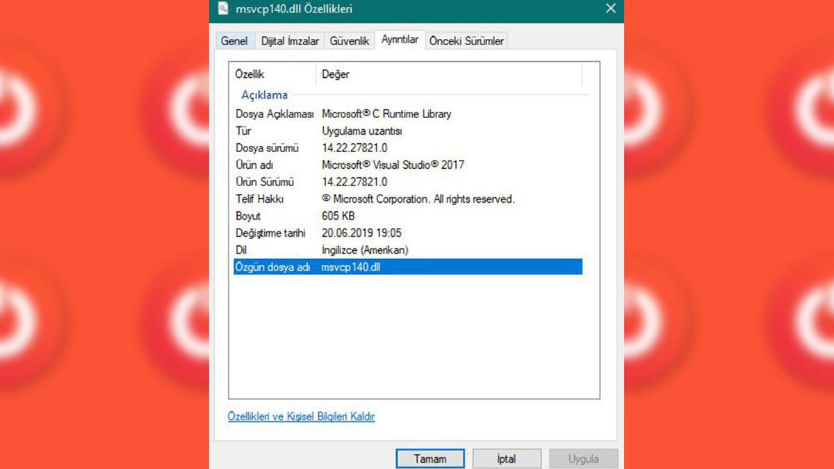 Msvcp140.dll Hatası Nedir, Nasıl Çözülür?